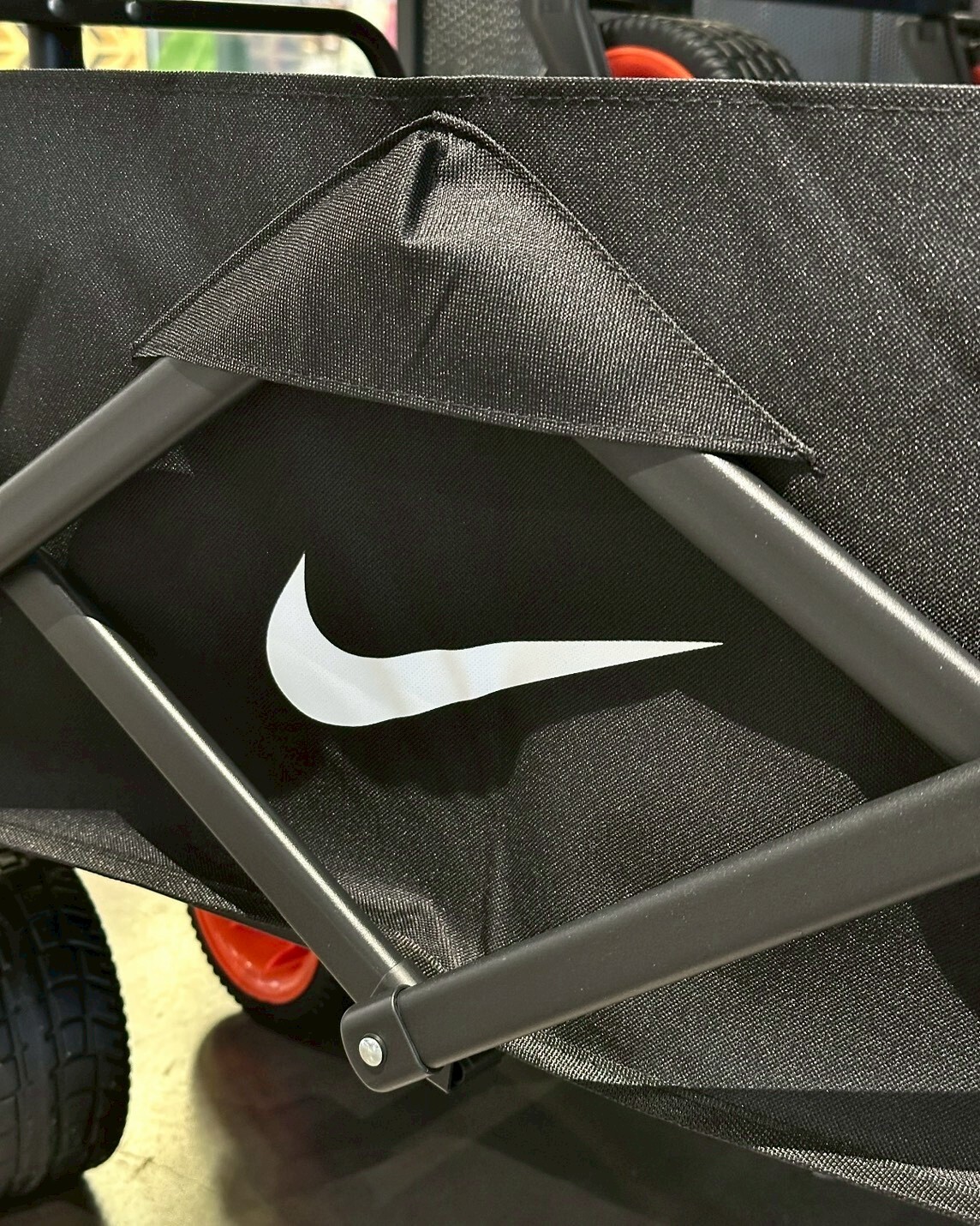 <海外限定>Nike 露營推車 戶外 摺疊推車 黑色