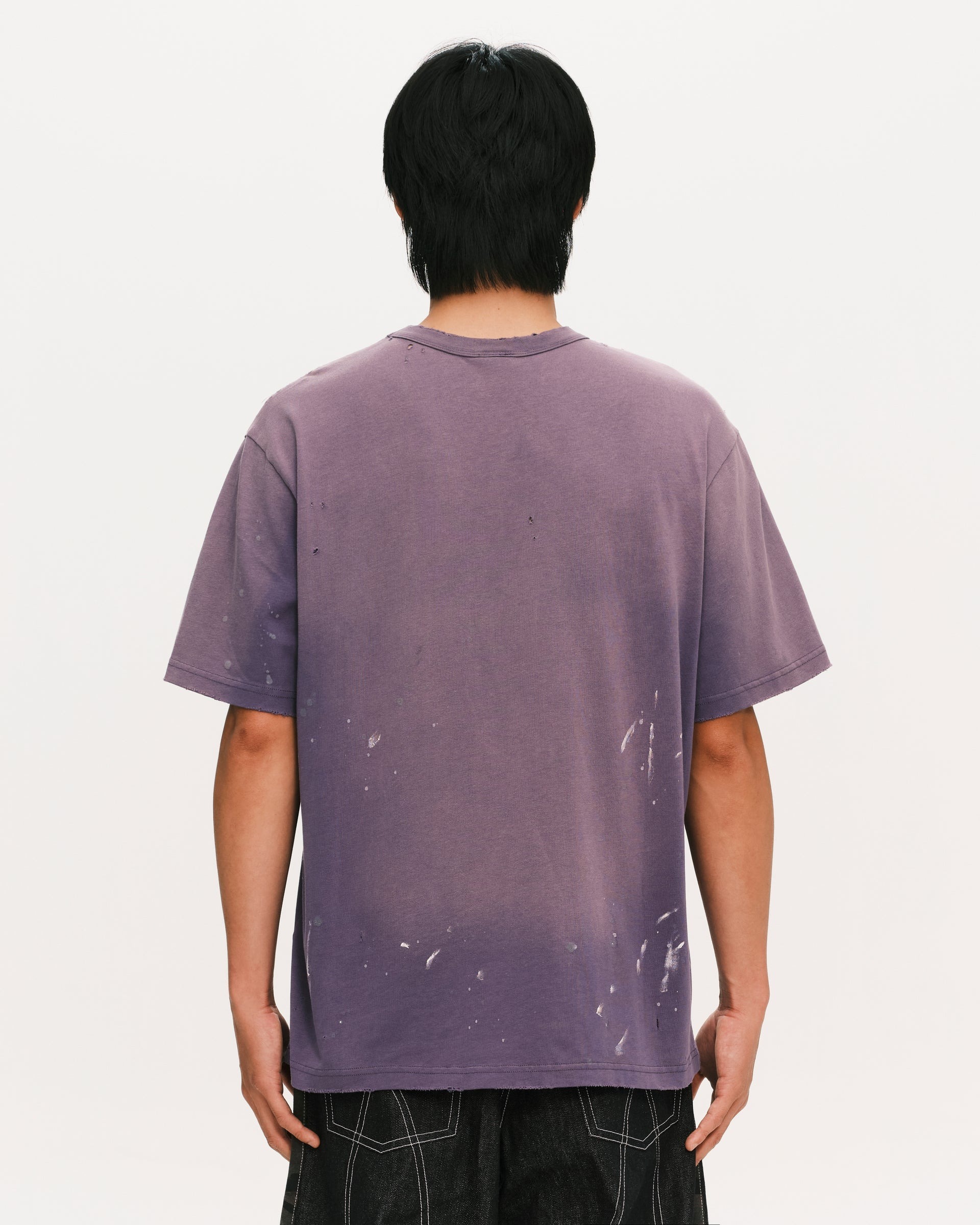 PLATEAU STUDIO｜Vintage tee - logo (Purple)