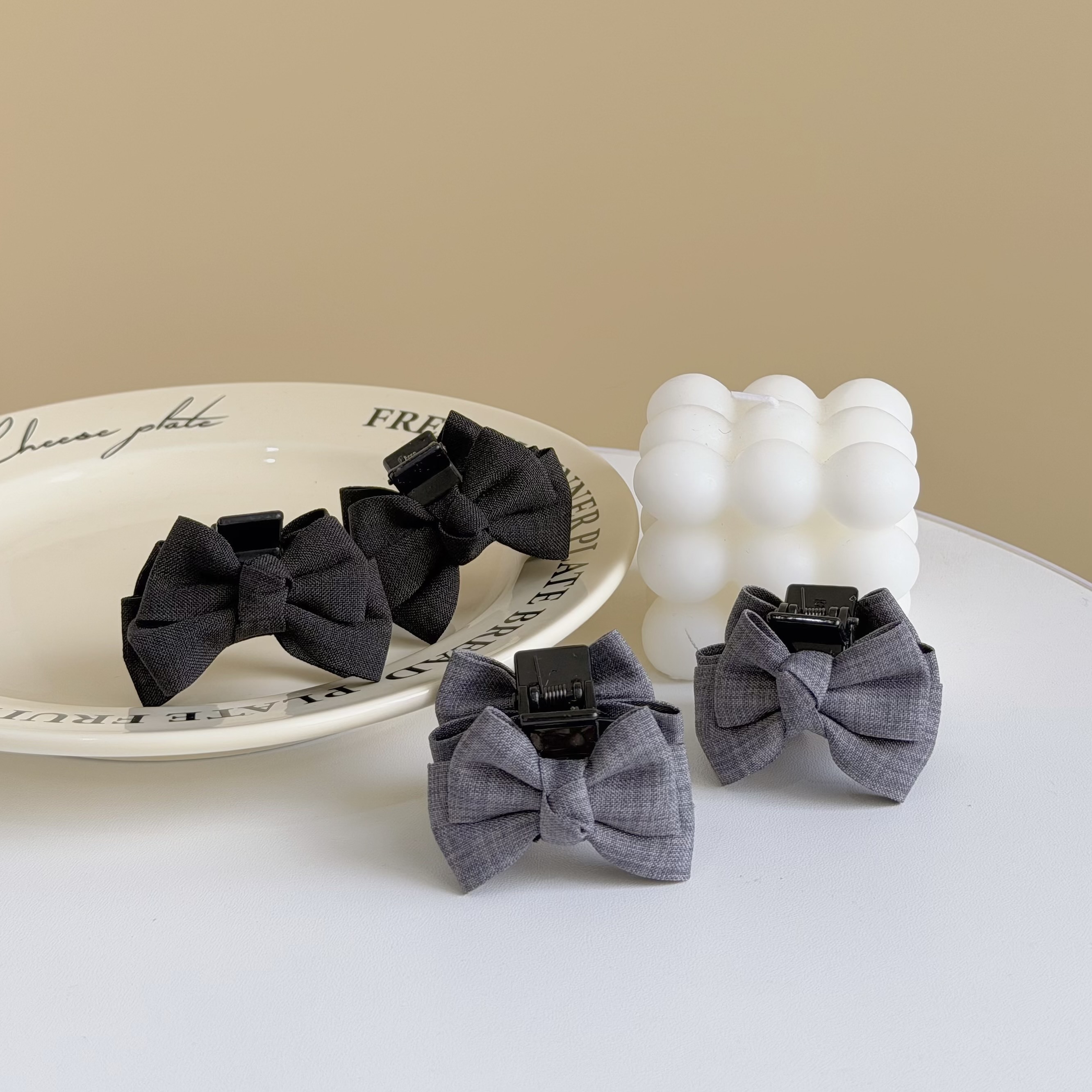 W105布面蝴蝶結對夾