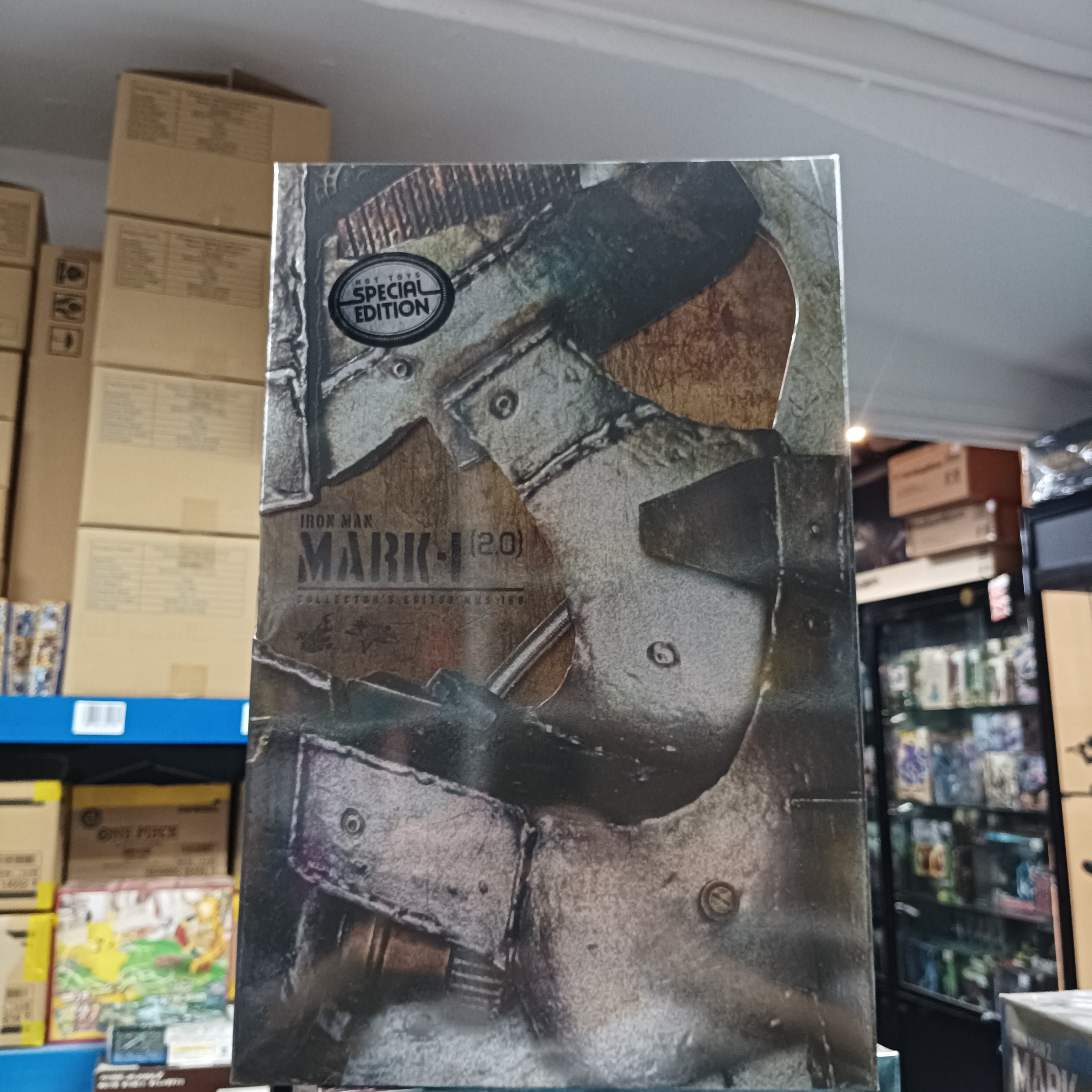 其它-Hottoys MMS 168 Collector's Edition Iron Man Mark I (2.0)