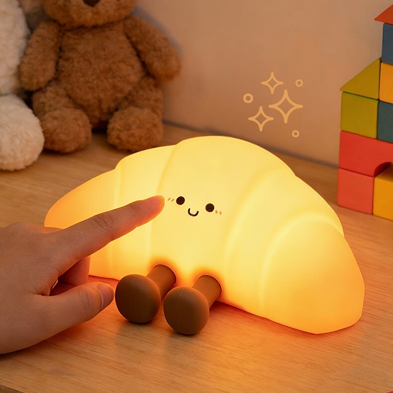 《6583》微笑可頌變色拍拍燈