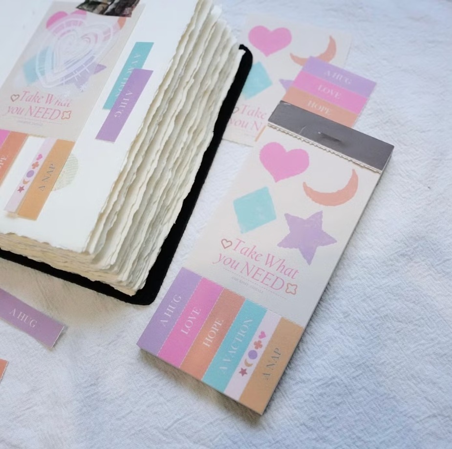 莫非是芝麻球．Take What you need 便簽本