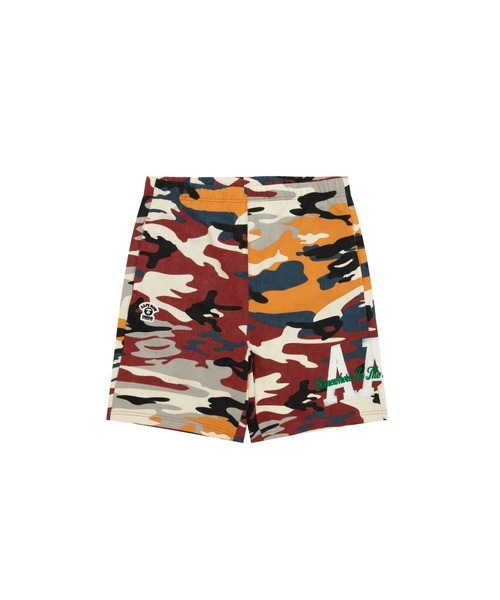 【AAPE】3月連線更新 AAPE BASIC SWEAT SHORTS(Camouflage)