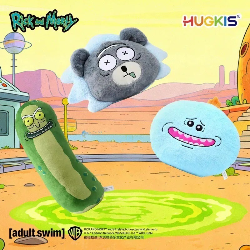 <官方正版>Rick And Morty 瑞克與莫蒂 毛絨 抱枕