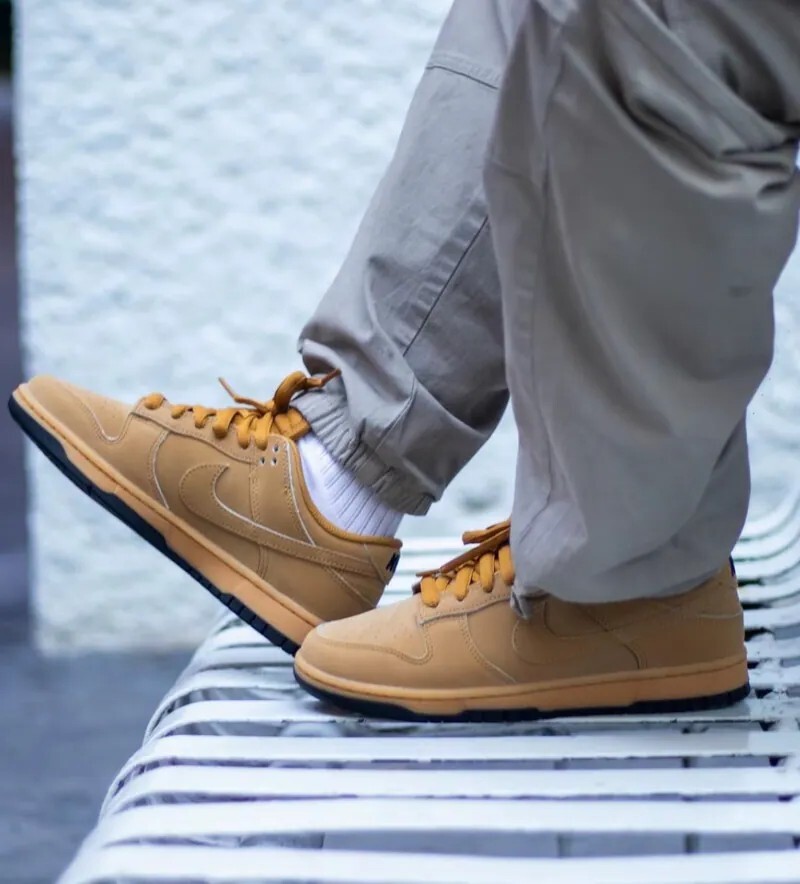 NIKE DUNK LOW 小麥棕 街頭 個性