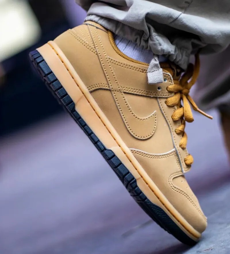 NIKE DUNK LOW 小麥棕 街頭 個性