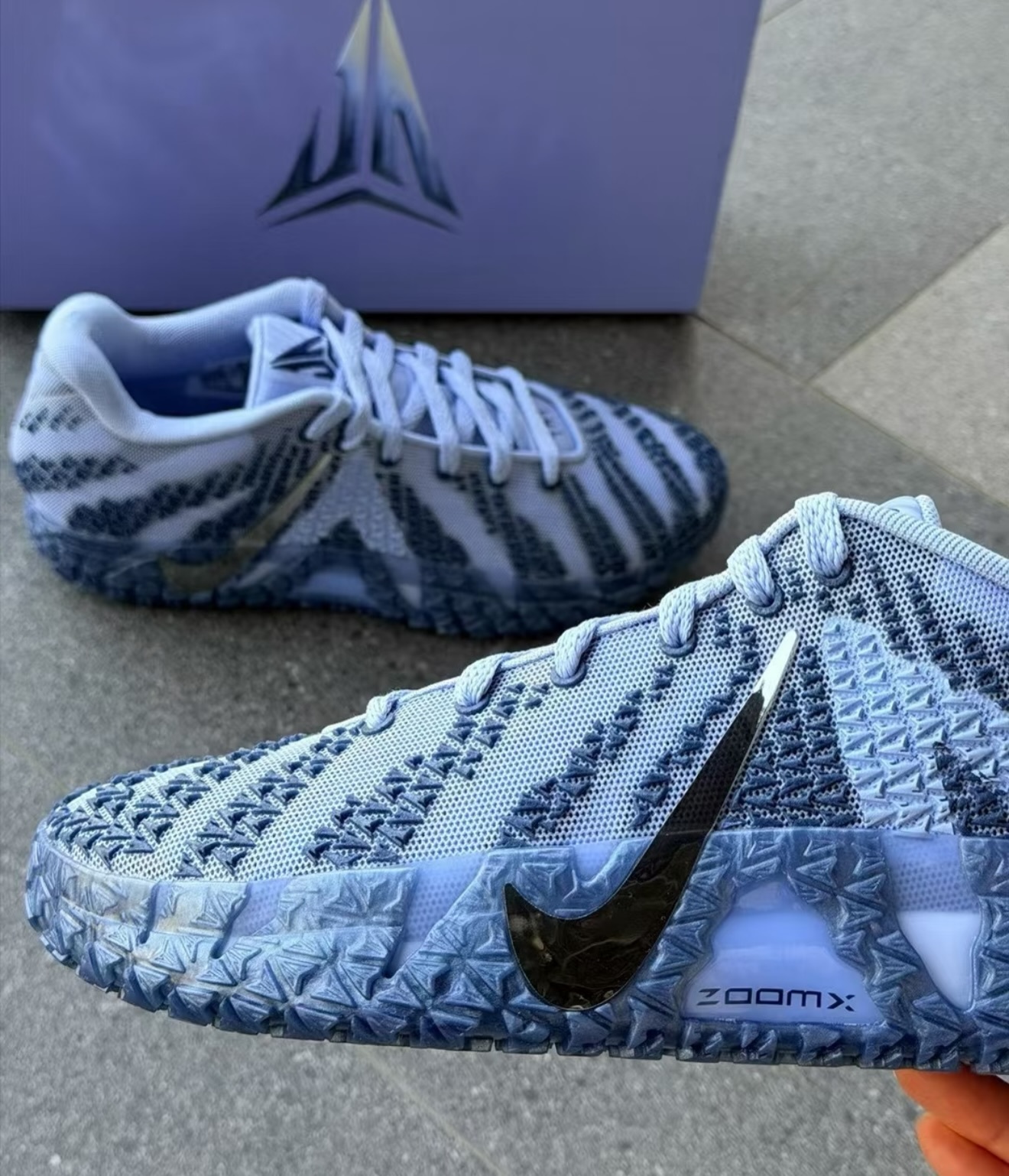 NIKE JA 3 ALL-STAR ICE BLUE  全明星 冰藍 銀色鉤 hf2794-400