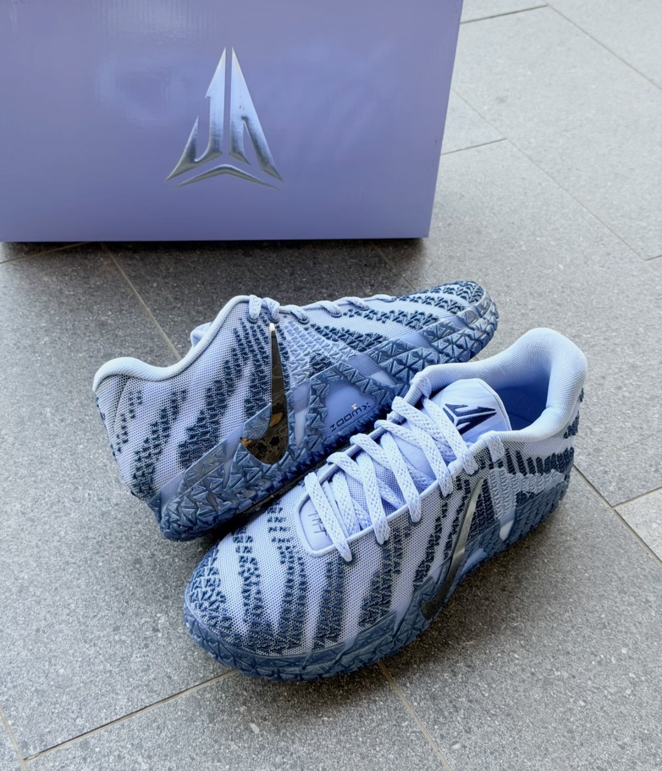 NIKE JA 3 ALL-STAR ICE BLUE  全明星 冰藍 銀色鉤 hf2794-400