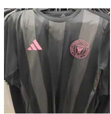 [S] ADIDAS BLACK MEN'S MESSI INTER MIAMI GRAPHIC T-SHIRT, JW4334-195 (SAD298)