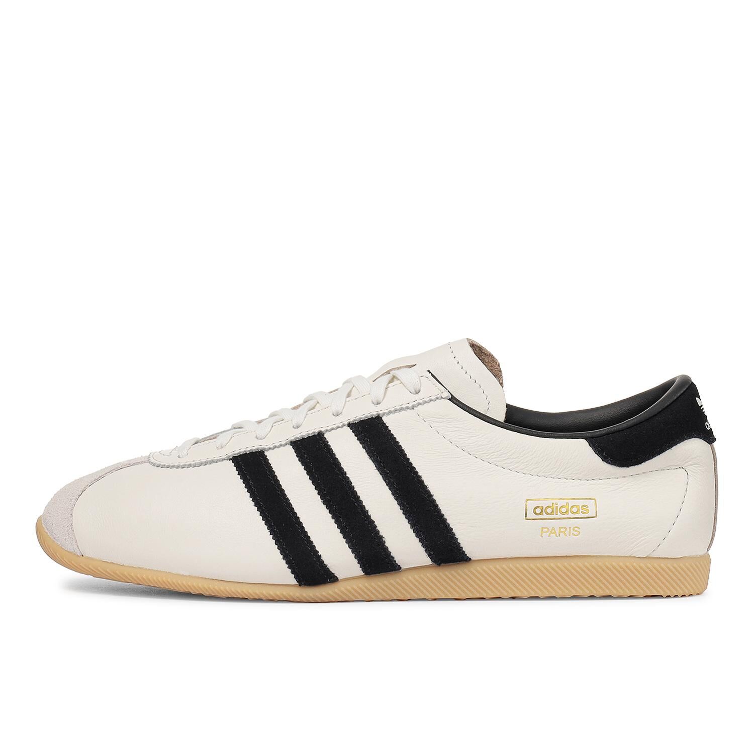 Adidas Originals Paris 日本新款 奶油白黑 皮革 焦糖 復古 薄底鞋 KJ1015