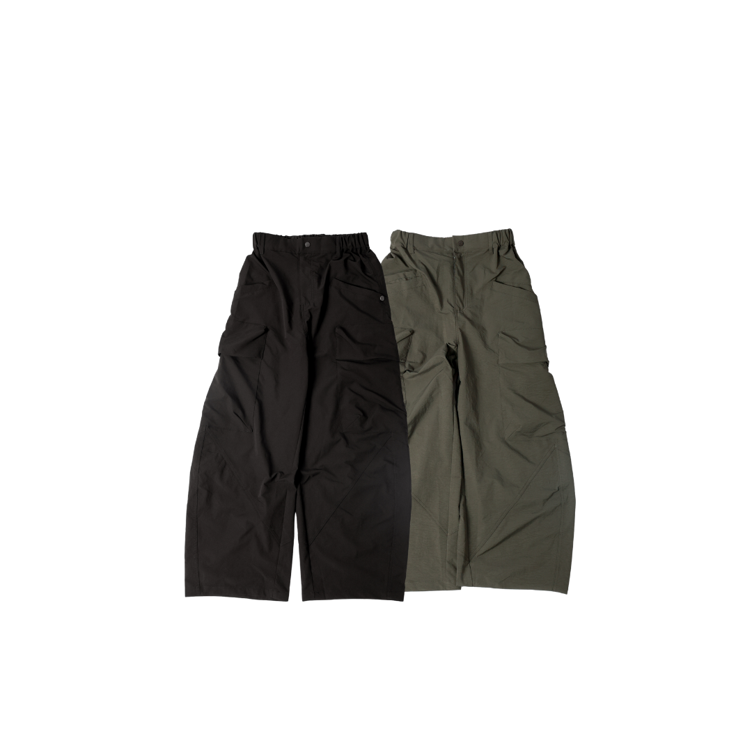 D.CLOSET 立體 口袋 廓型褲