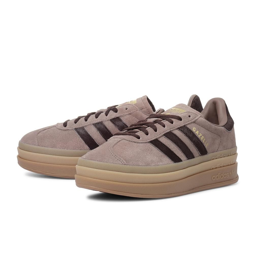 Adidas Originals Gazelle Bold 日本限定 巧克力咖啡 深棕 馬毛 增高 厚底鞋 IH4202