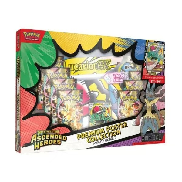Pokemon PTCG ME2.5 Ascended Heroes card USA Deluxe Pin Collection Set