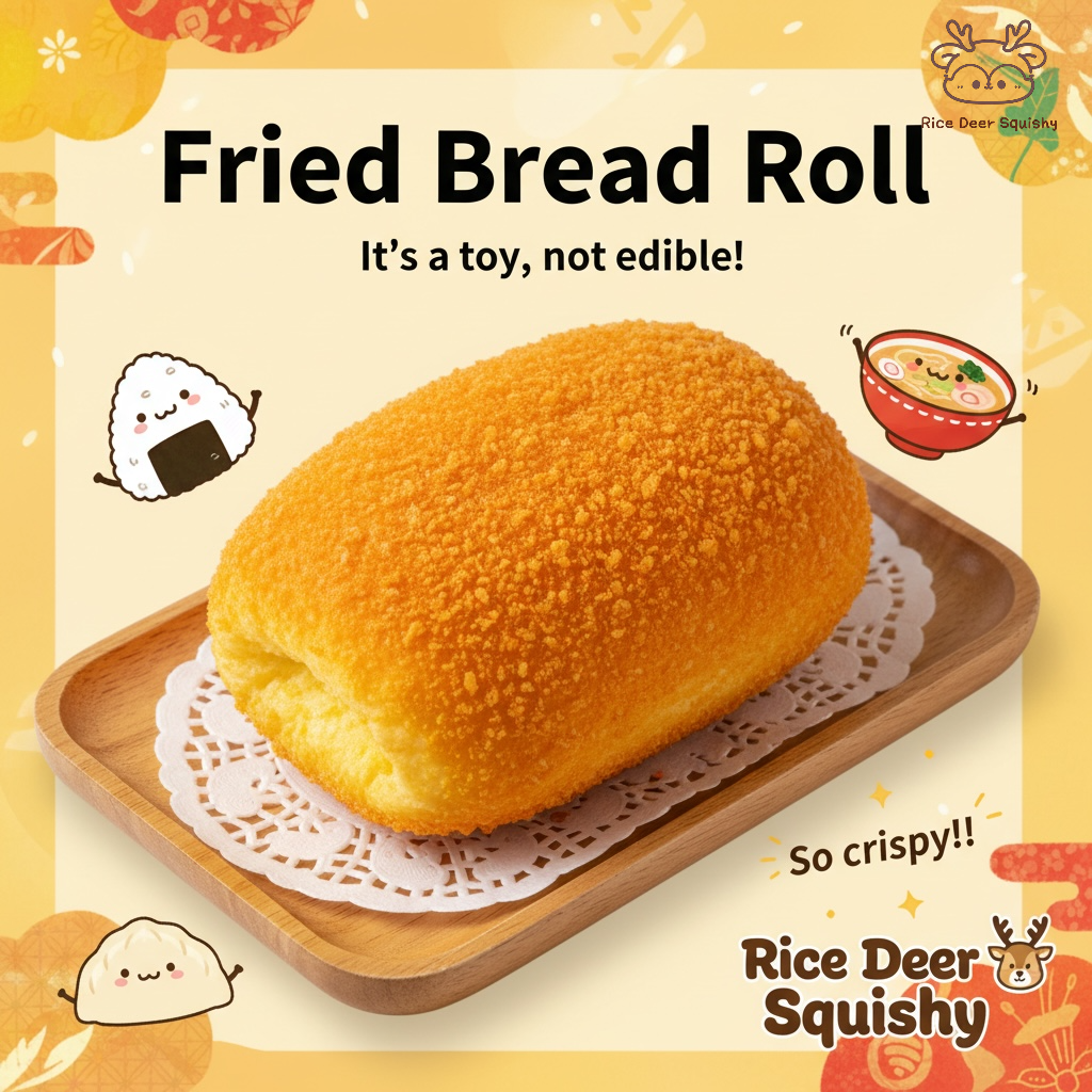Fried Bread Roll - by Handmade