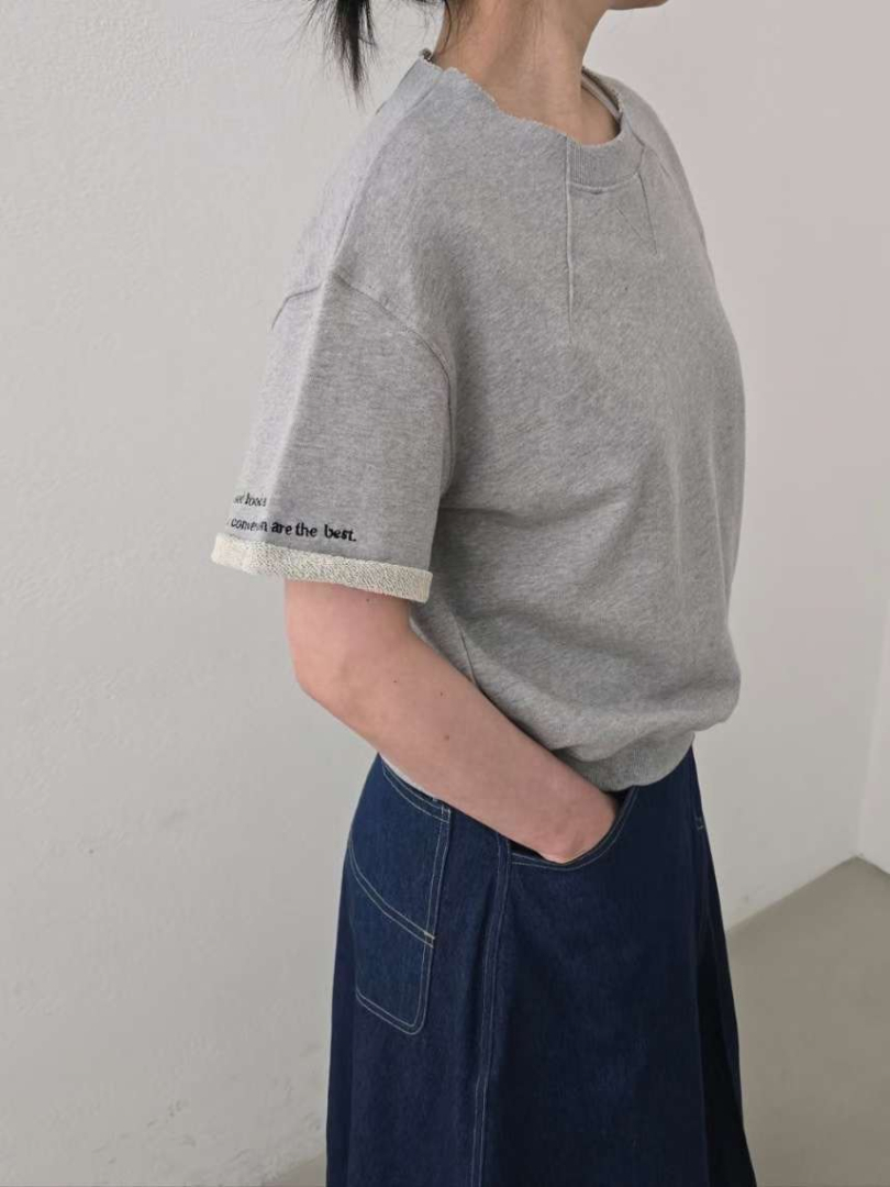 韓系挺版顯瘦棉T・微寬鬆質感百搭款