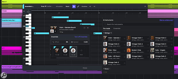 ACE Studio 2.0 人聲合成 MIDI 編輯器與歌詞輸入介面