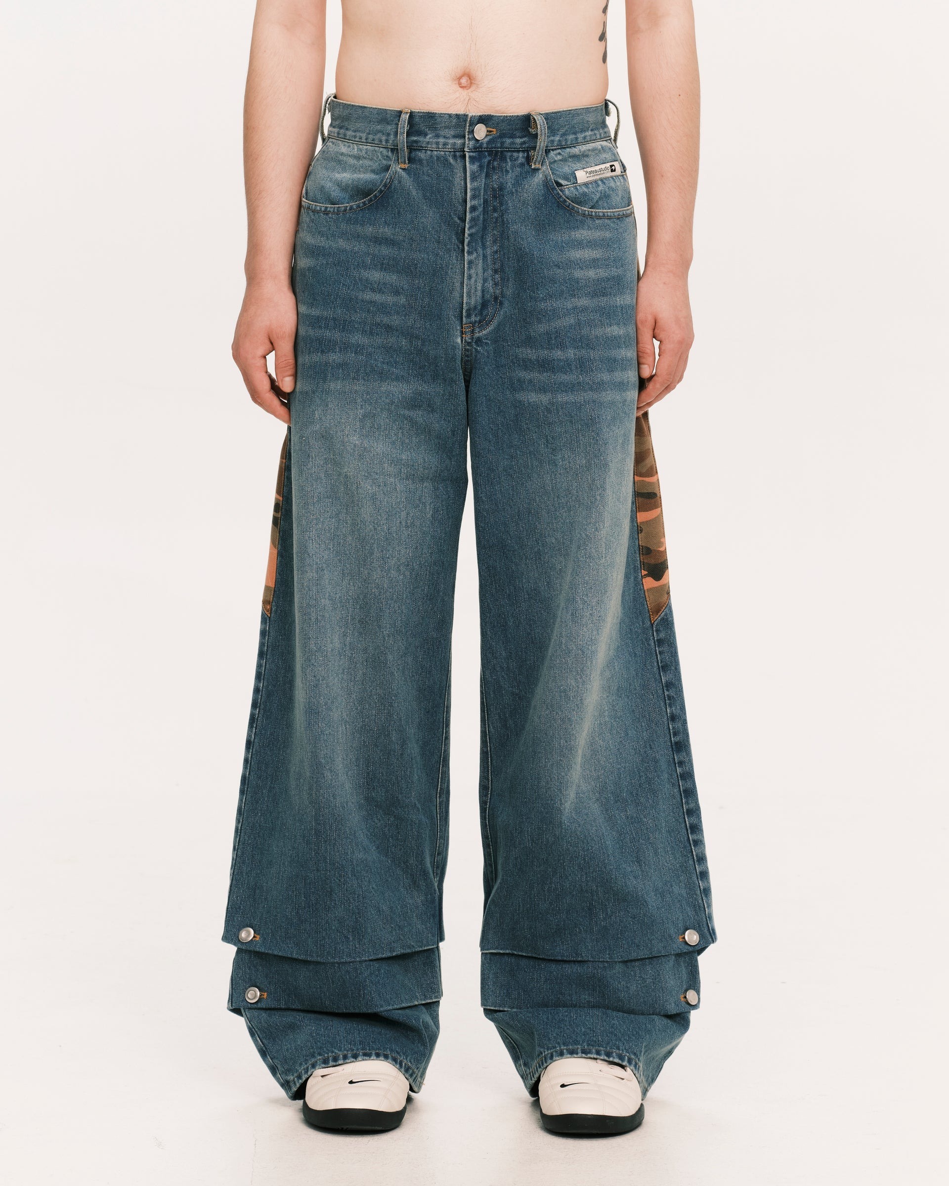 PLATEAU STUDIO｜Layer denim - washed (Washed denim)