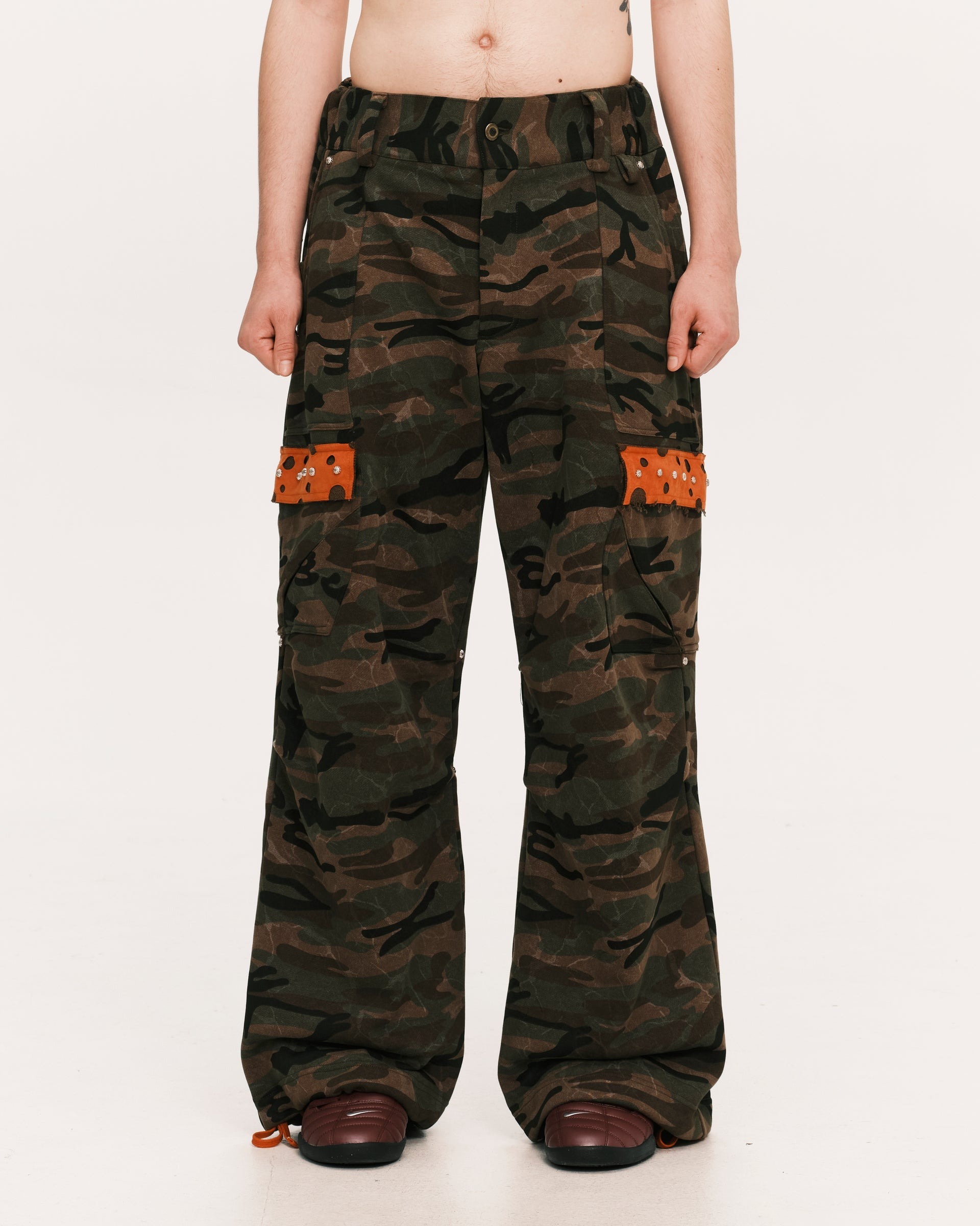 PLATEAU STUDIO｜Camo sweat cargo (Camo)