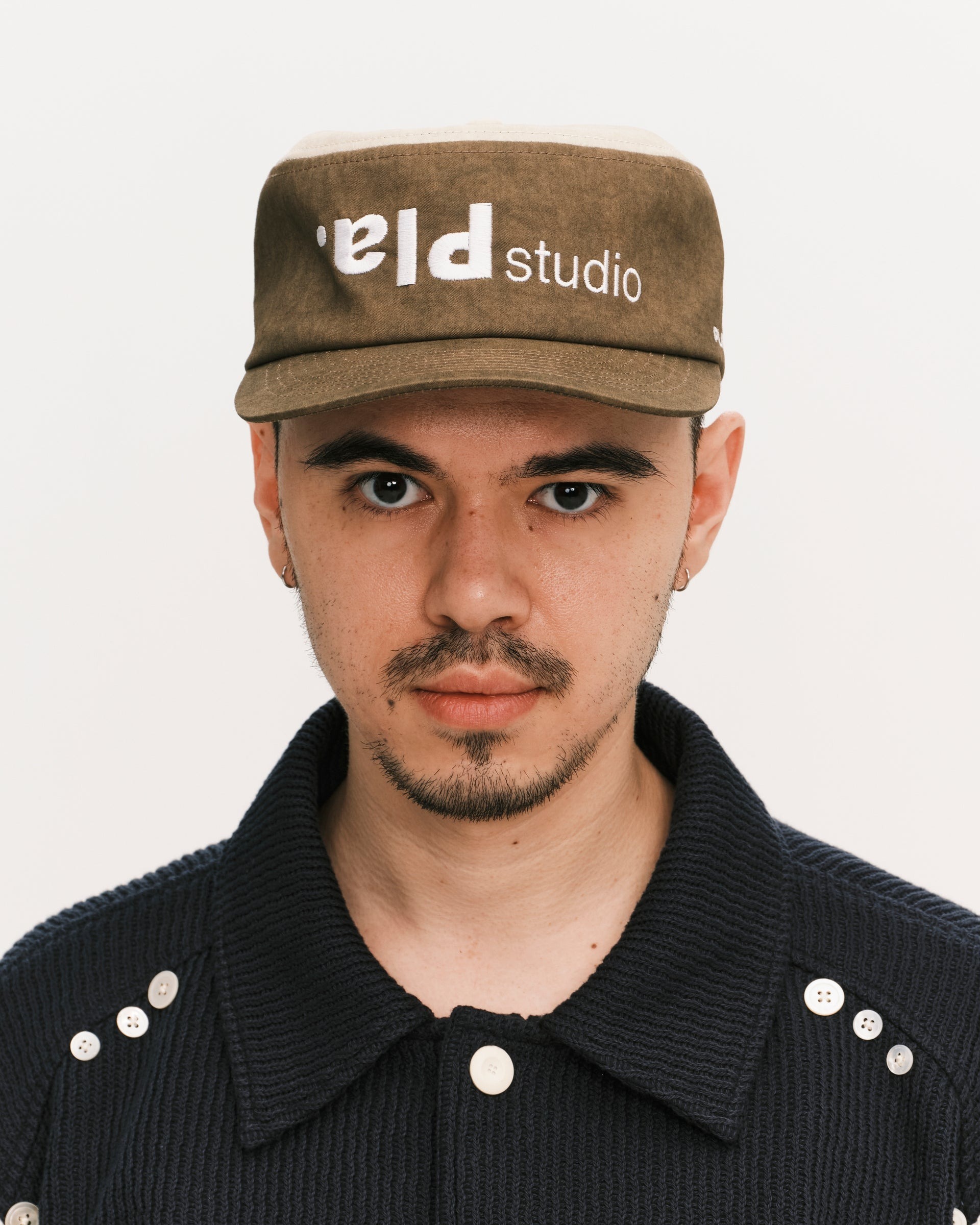 PLATEAU STUDIO｜Type p painter’s cap (Brown / beige)