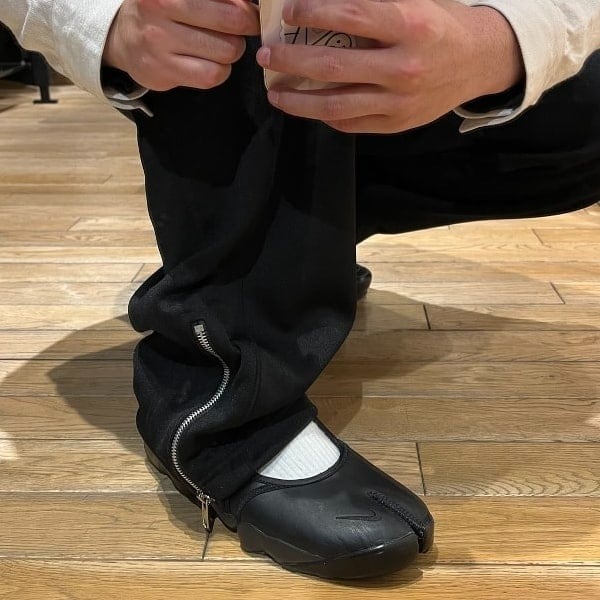 預購┃NIKE WMNS AIR RIFT 皮革 全黑 分趾鞋 忍者鞋