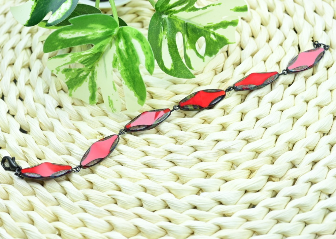 歐洲捷克手工玻璃珠手鏈