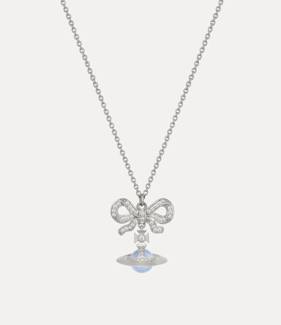 《現貨》vivienne westwood Octavie Pendant Necklace light blue(不設包郵優惠)