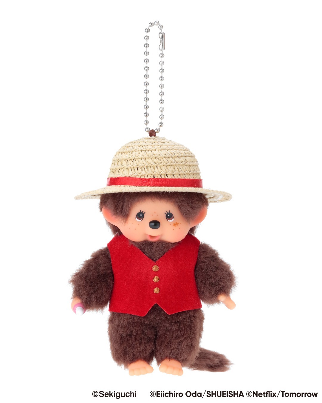 預購┃Monchhichi ×NETFLIX ONE PIECE Season 2 夢奇奇 蒙奇奇 海賊王 娃娃 吊飾