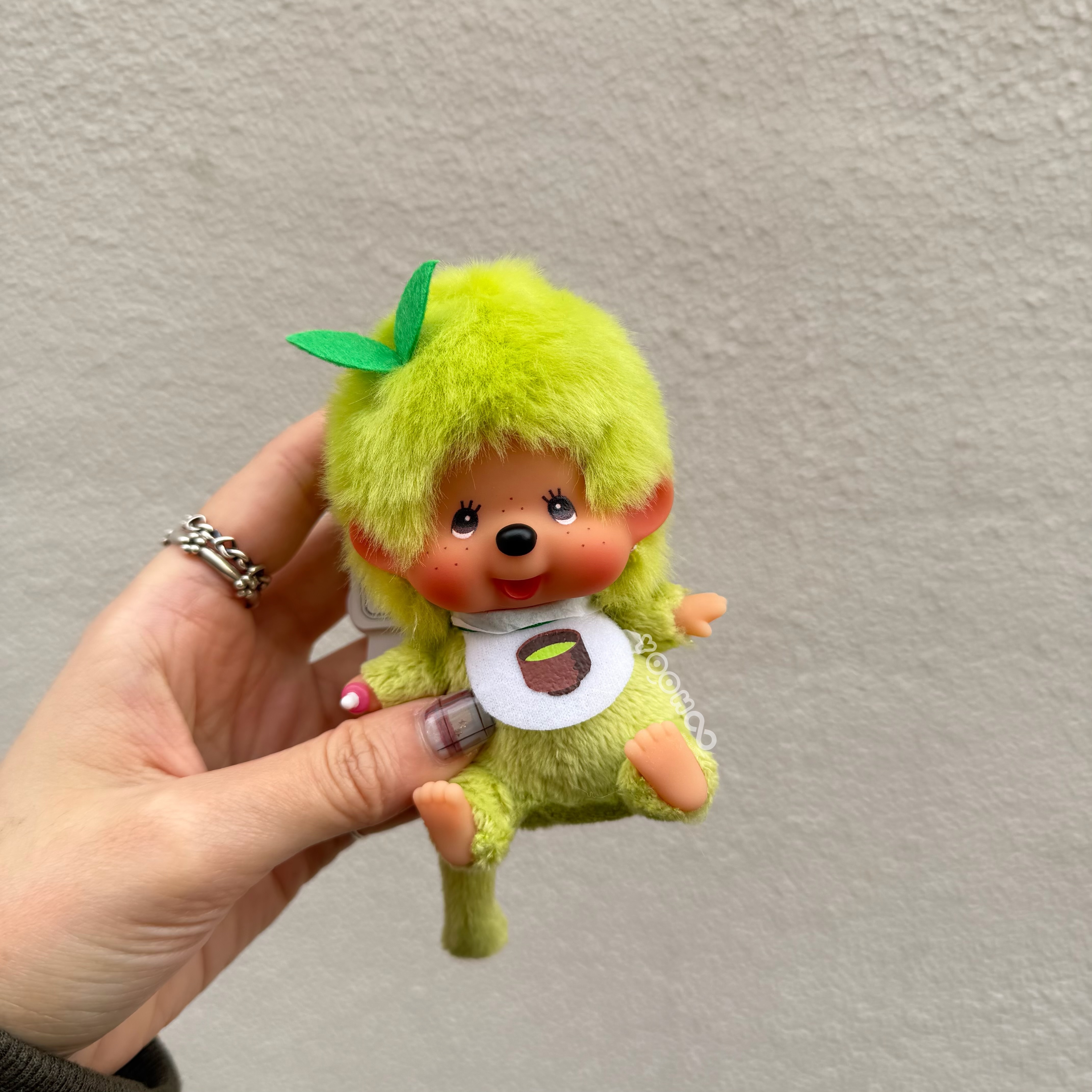 預購┃Monchhichi 抹茶 夢奇奇 蒙奇奇 SS 吊飾