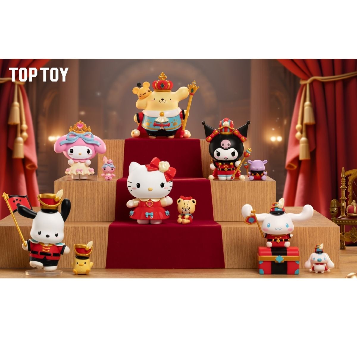 Sanrio characters胡桃夾子系列手辦