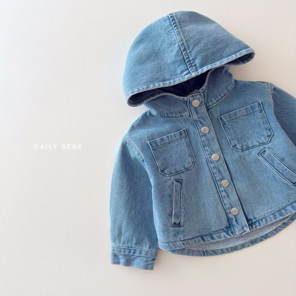 90-150 DB 連帽牛仔外套