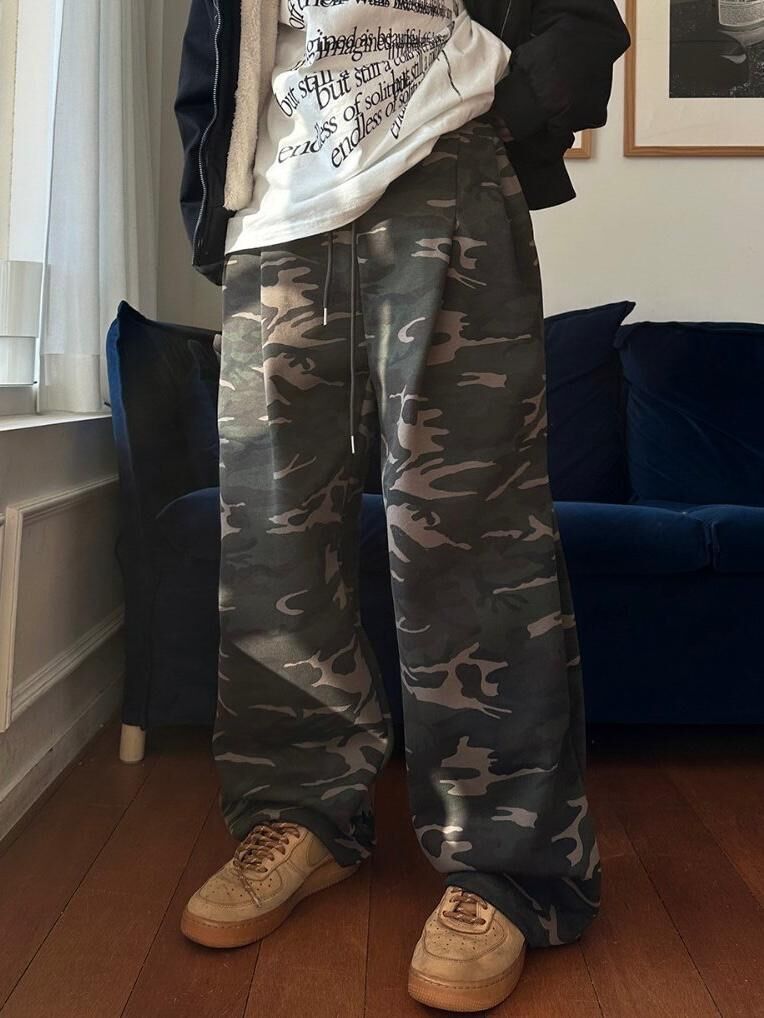 迷彩鬆身褲 OWN-120P