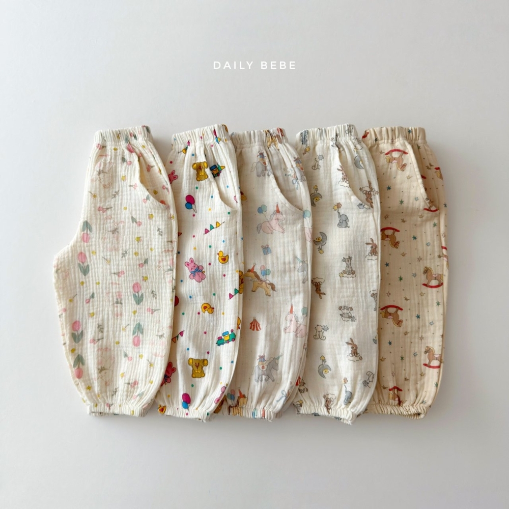 90-150 DB 舒適印花防蚊褲 5色