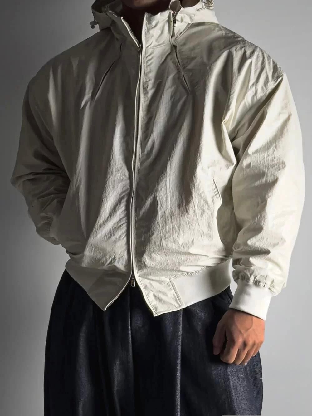 淨色連帽拉鍊外套 OWN-125JK