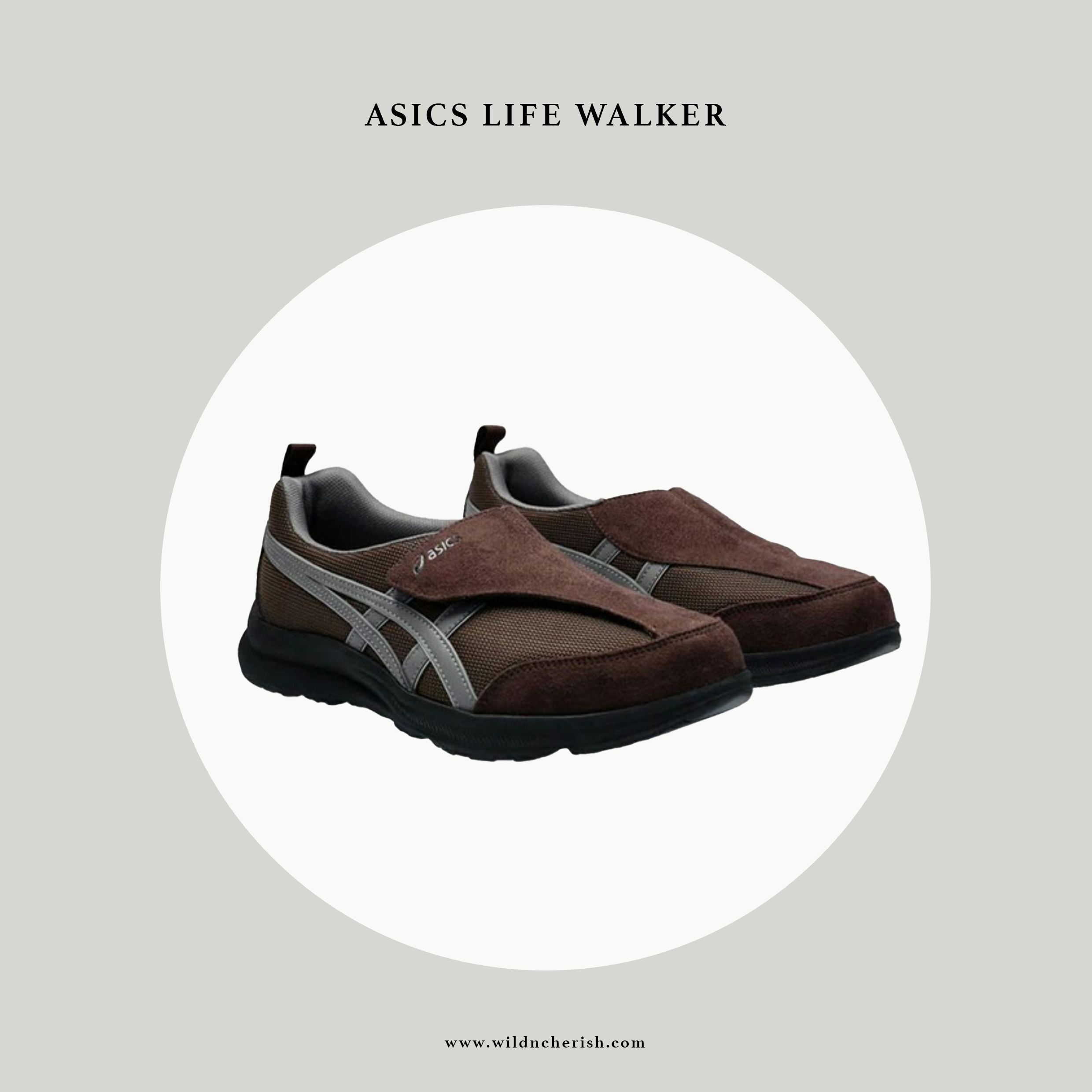 預訂 | Asics Life Walker 啡色 男裝