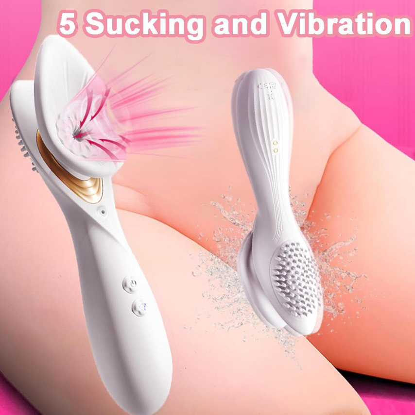 〔吸到腿軟〕YEAIN 撫香花真空吮吸震動器