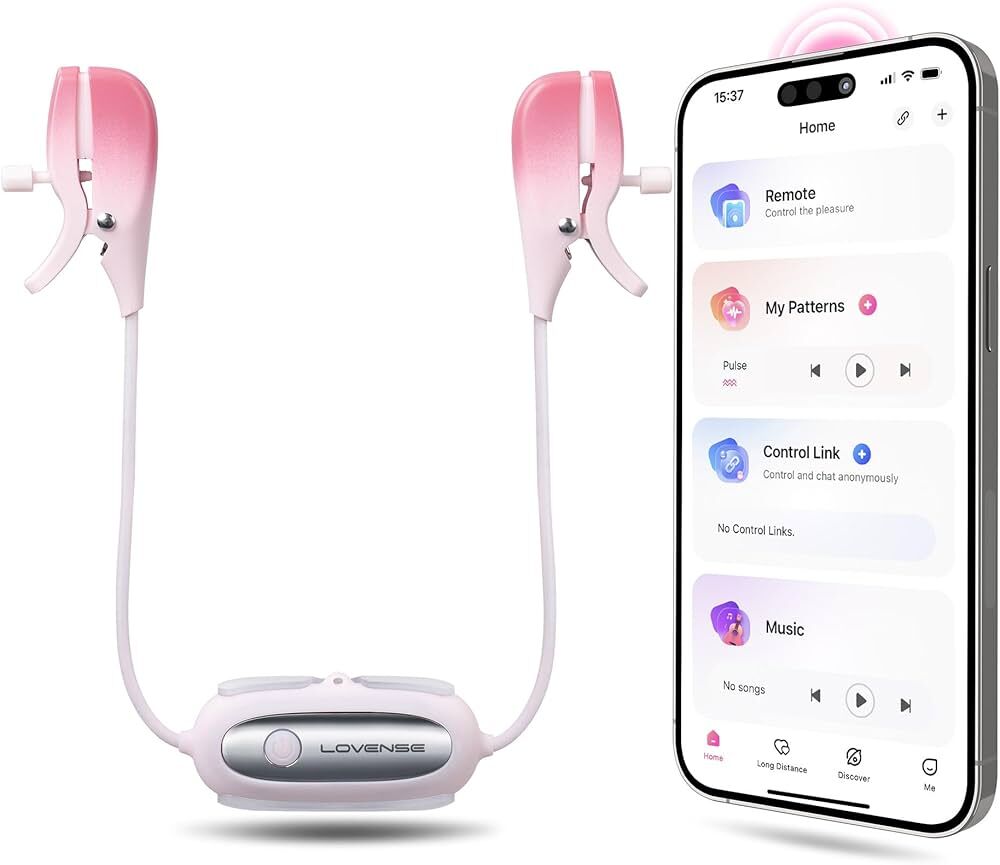 Lovense Gemini Nipple Clamps