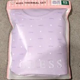 [S] KOREA GOODIES GUESS PURPLE 790101 KIDS THERMAL SET, VEGEU812PU (SZZ1043)
