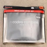 [S] KOREA GOODIES CODES COMBINE 699778 CHARCOAL MENS BASE LAYER SET, VEMEU812CH (SZZ1044)