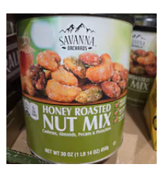 [S] CW SAVANNA ORCHARDS HONEY ROASTED NUT MIX, 850G, 079113481235 (SZZ1054)