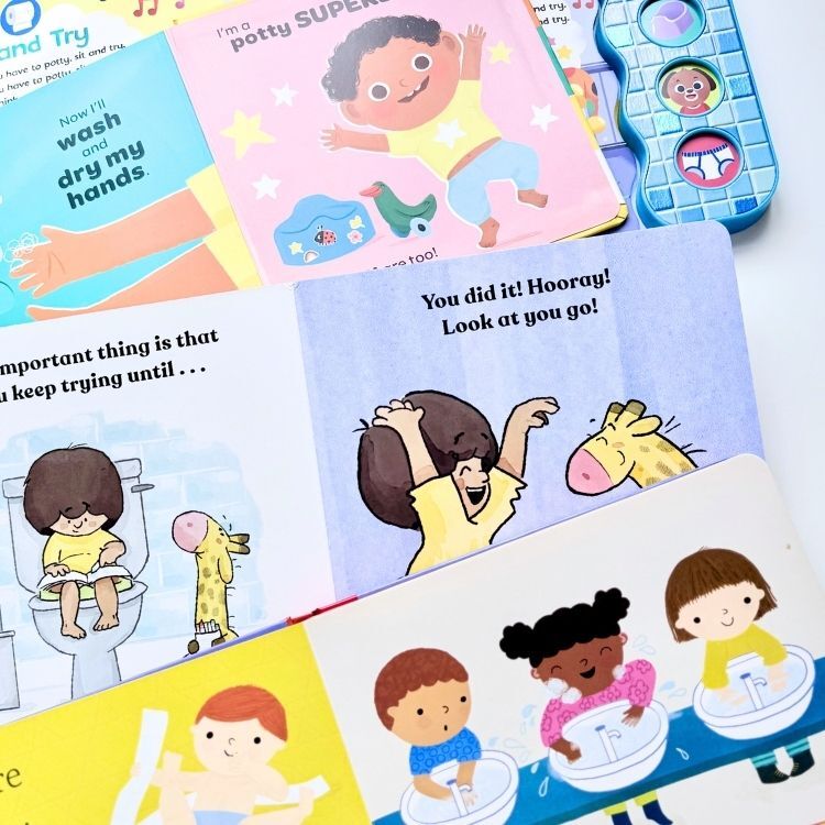SING, FLUSH, GO! 如廁共讀書盒