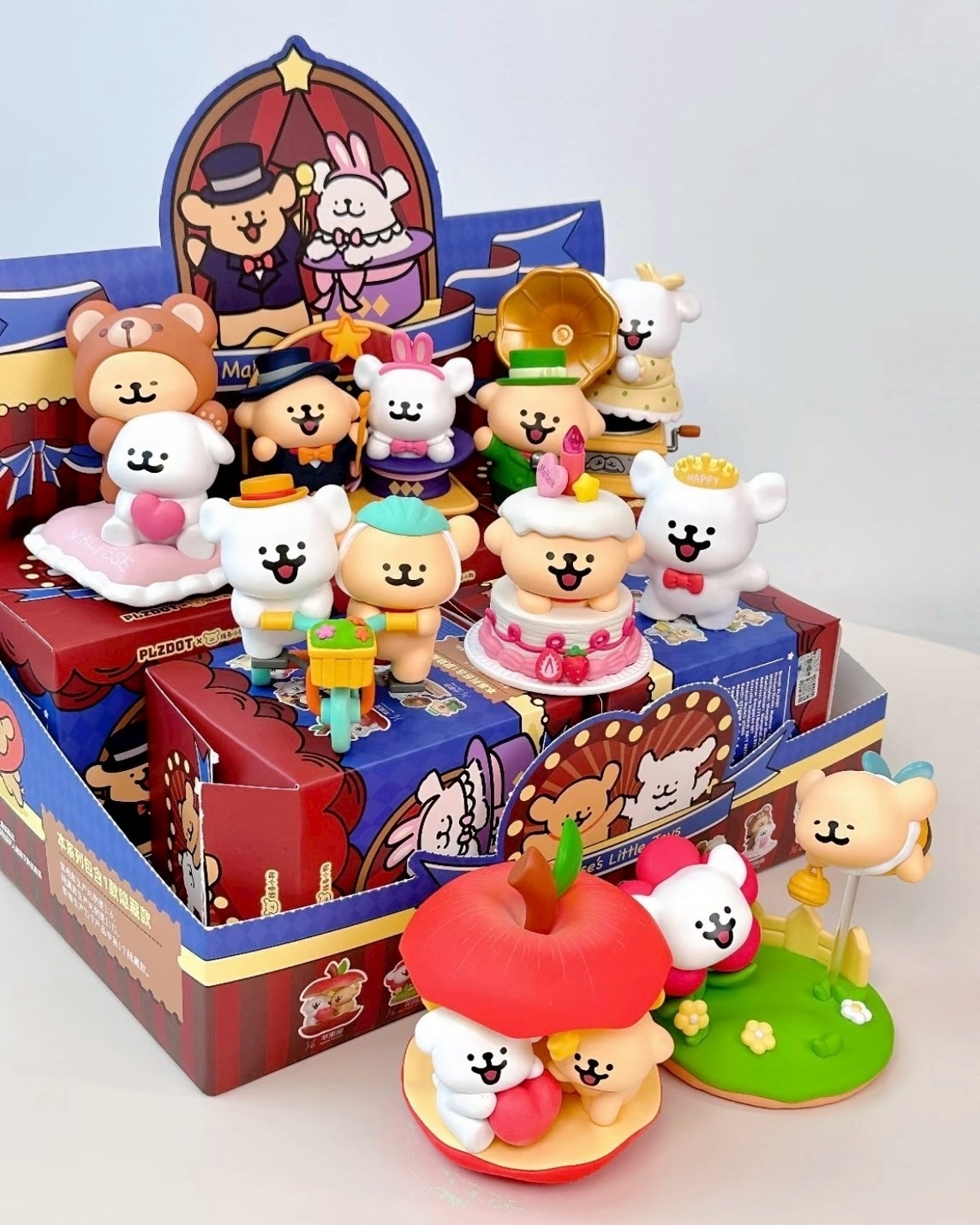 <正版授權>線條小狗 MALTESE 幸福瞬間系列 盲盒 公仔 擺件