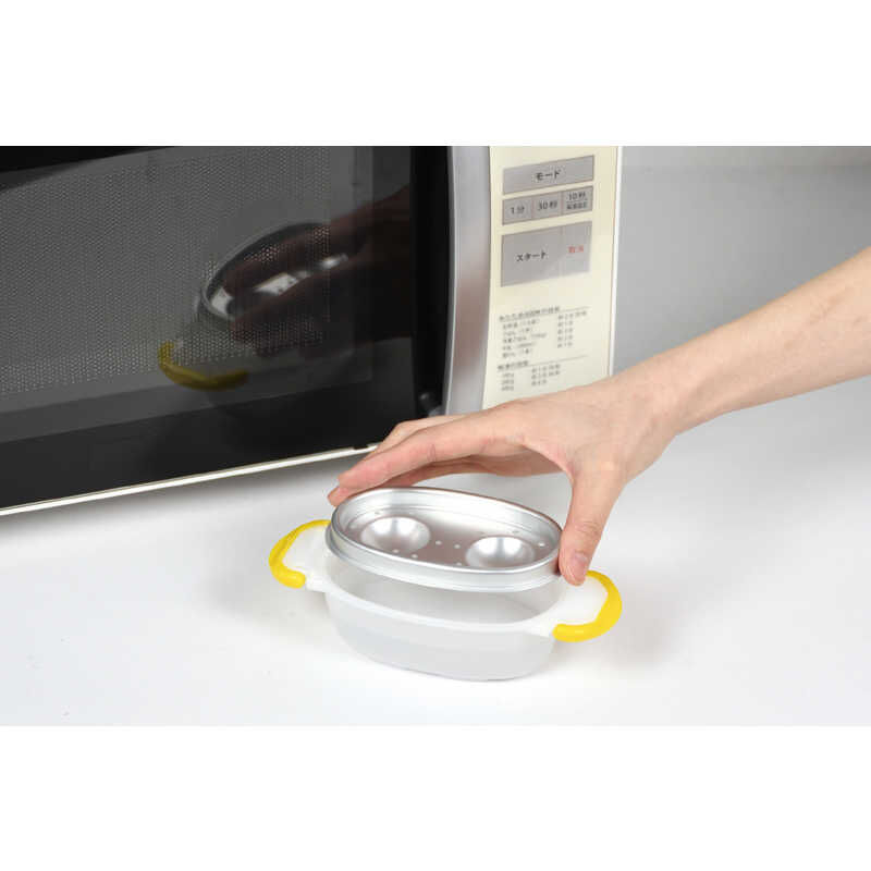 【Pearl Life】DK 微波爐專用蒸煮蛋盒/CC-1851