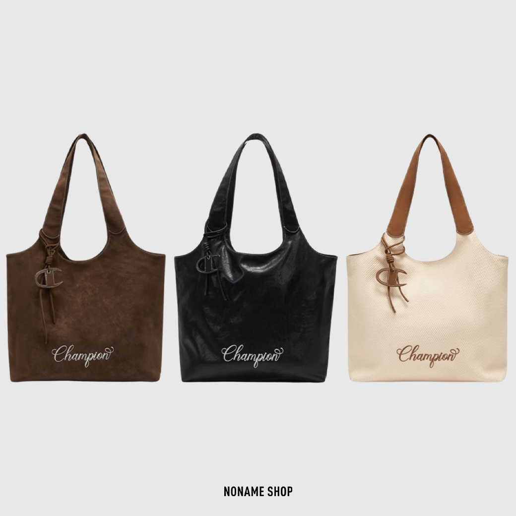 CHAMPION POISED TOTE WITH CLIP 大容量 質感 托特包 手提包 三色