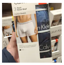 [S] KOREA GOODIES CALVIN KLEIN BOXER BRIEF 3PK, 603774 (SZZ1080)