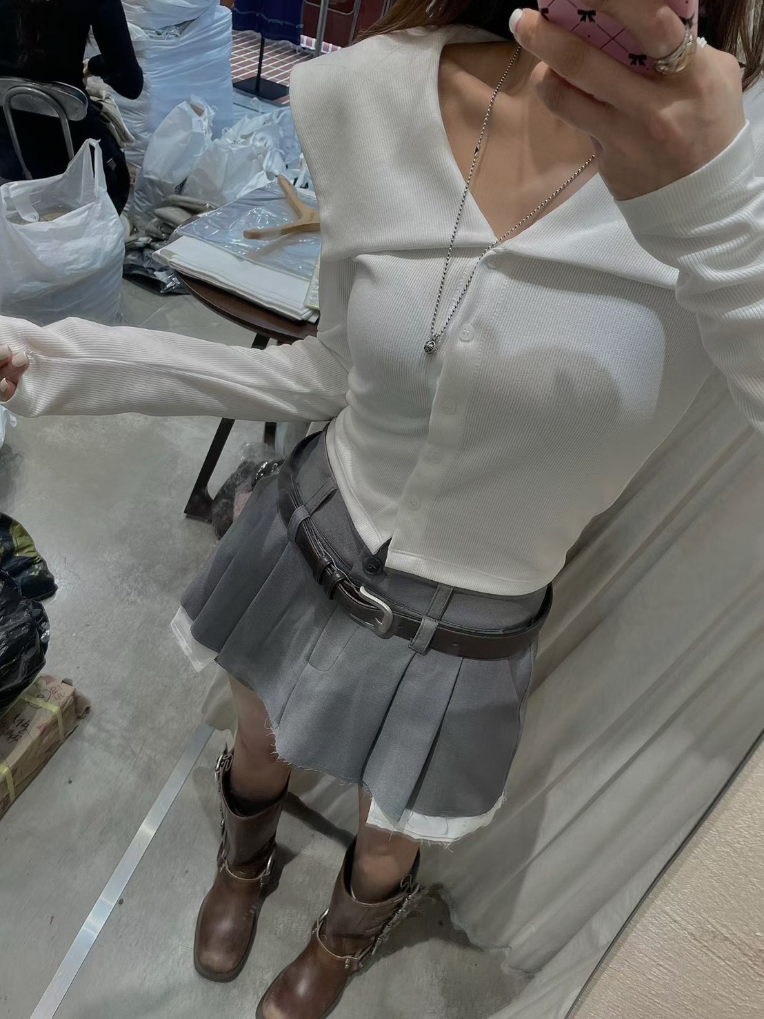 大方領短T