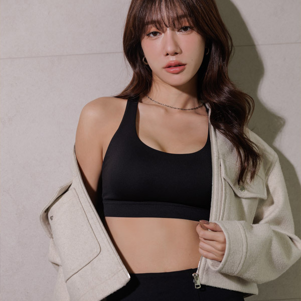 快感視線☼交叉美背無鋼圈運動內衣 A.B.C.D.E罩