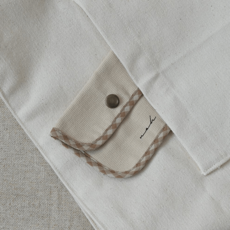 Noh｜[check] Signature mini wallet   [2 colors]