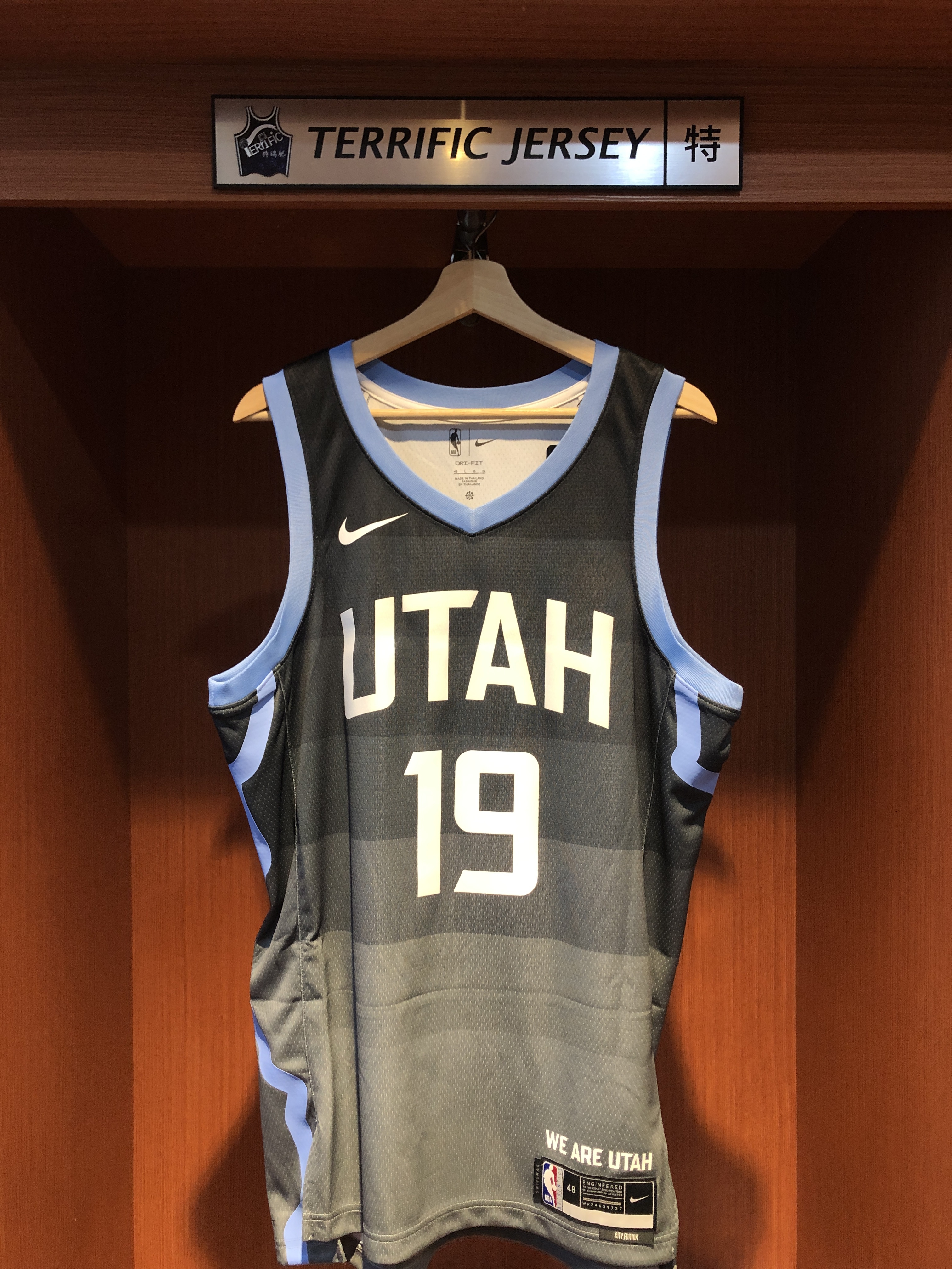 NBA球衣 Ace Bailey 猶他爵士城市 25-26 City Swingman 球迷版 熱轉印 全新