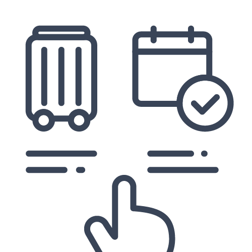 挑選箱款與天數