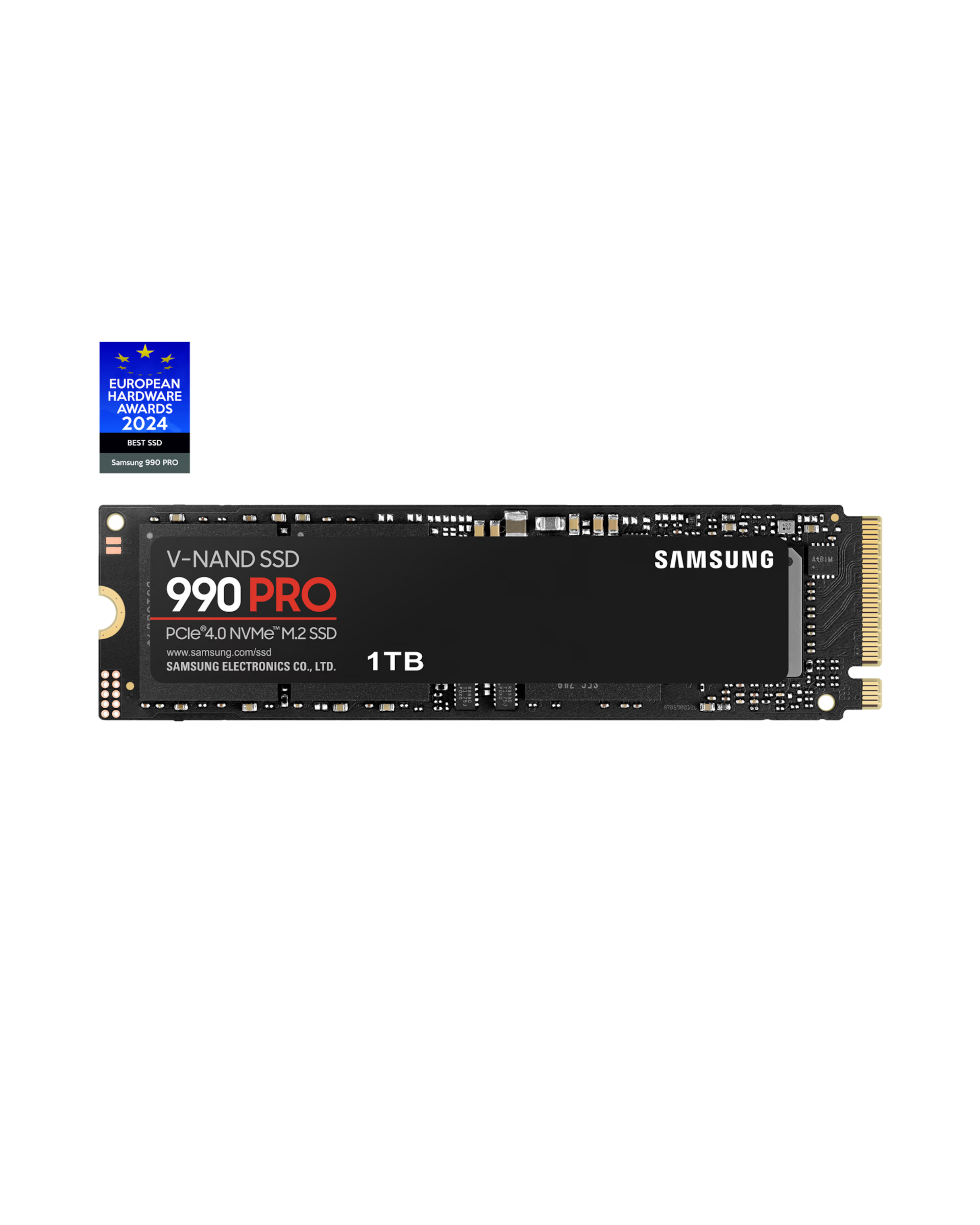 Samsung 990 PRO PCIe 4.0 NVMe M.2 固態硬碟 (1TB/2TB/4TB)